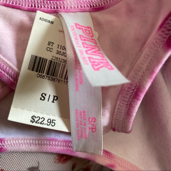 Pink Victoria Secret Pink Crop Sports Bra - Picture 5 of 10